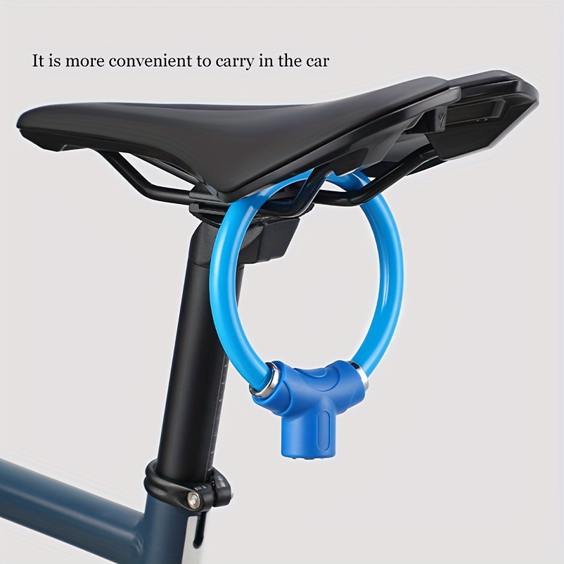Steel Cable Ring Lock for Mountain Bike Anti-theft