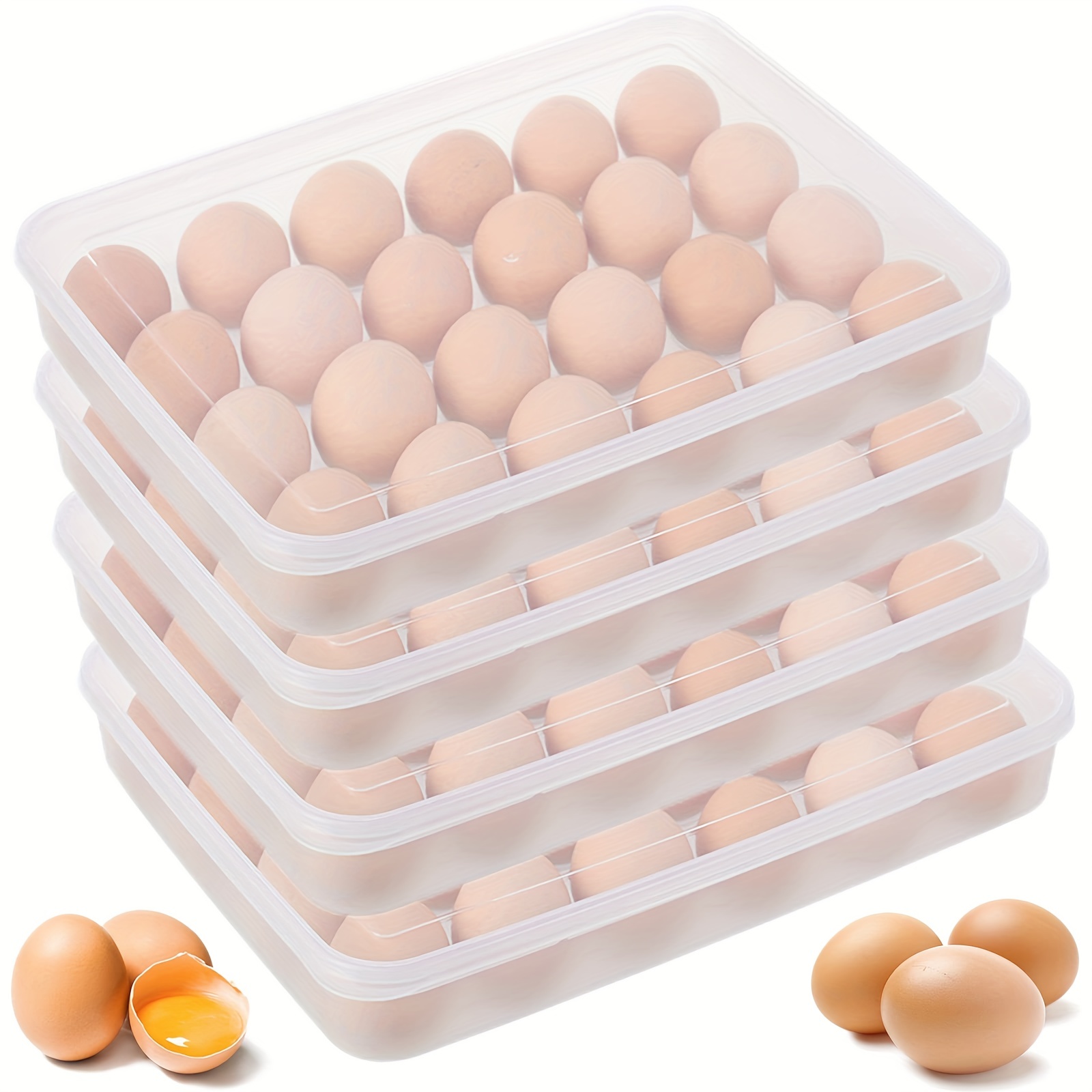 Organizador Almacenar Huevos Nevera Soporte Huevos Nevera - Temu