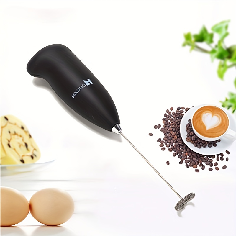 Electric Milk Frothers Handheld Household Kitchen Egg Beater - Temu