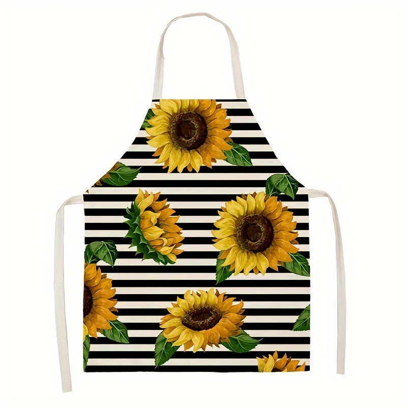 Girasoli Grembiule impermeabile divertente grembiule per tecnici delle  unghie, lavapiatti, barbiere con cinghie regolabili grande tasca per mamma  papà : : Casa e cucina