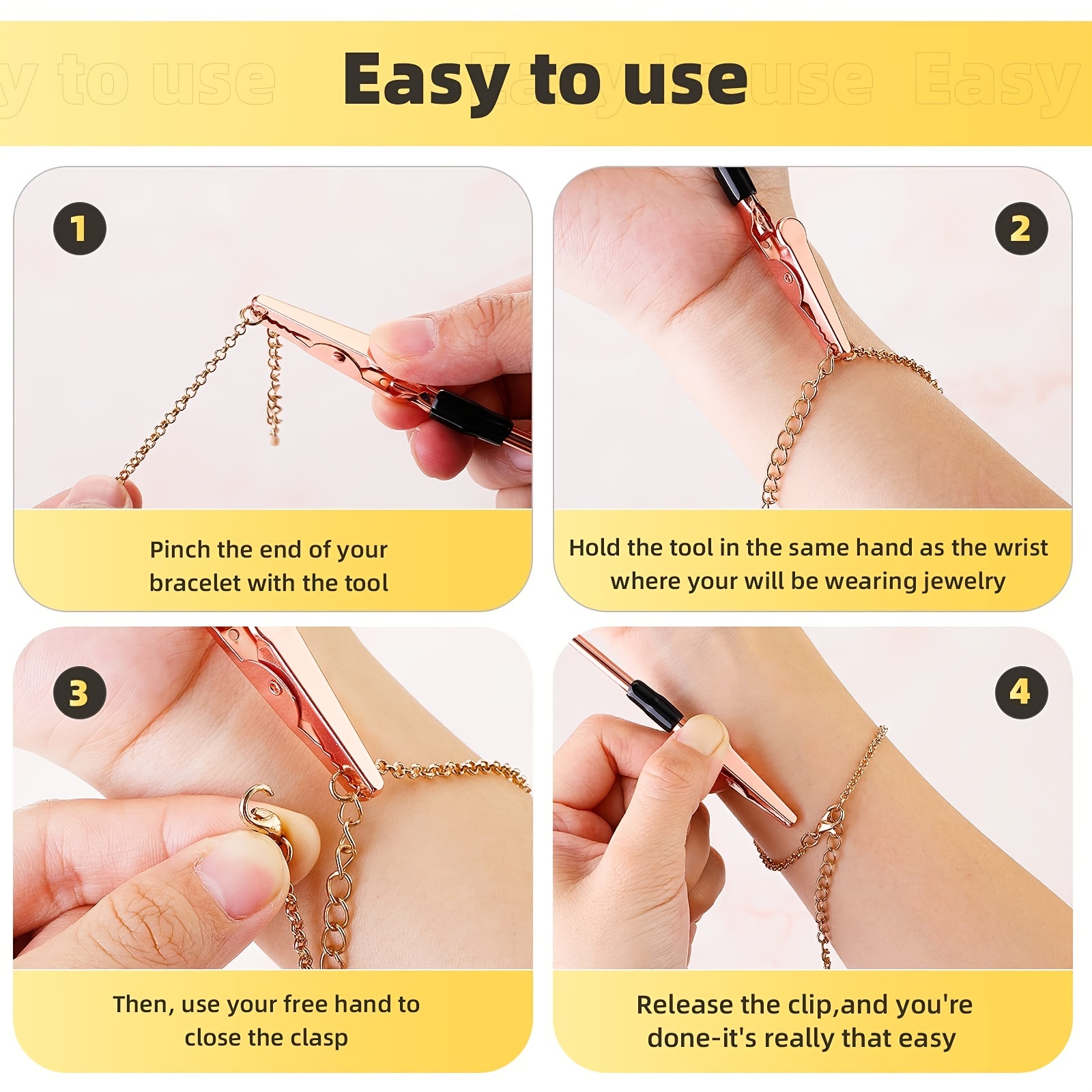 Bracelet Helper Tool - Fastener Helper Tool for Bracelet, Necklace