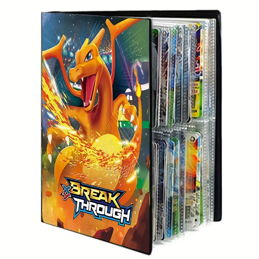 Trading Card Albums, Pokemon Card Book, Pokemon Cards Album,30 Pages 240  Card Capacity (mew-two) (hs)