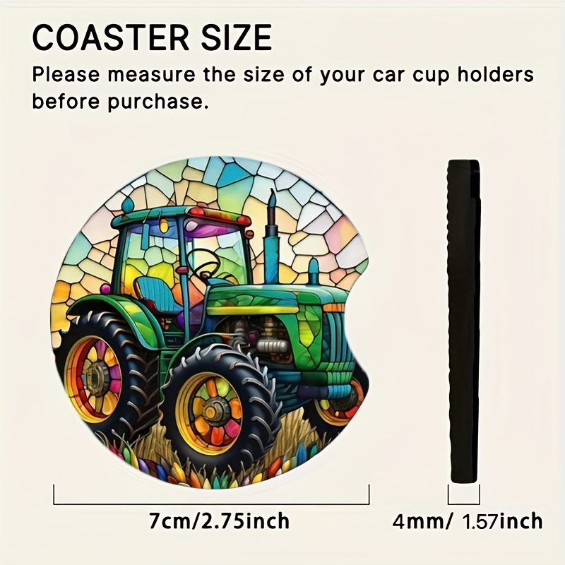 Cute Cartoon Duck Car Coaster Car Cup Holder Anti slip - Temu