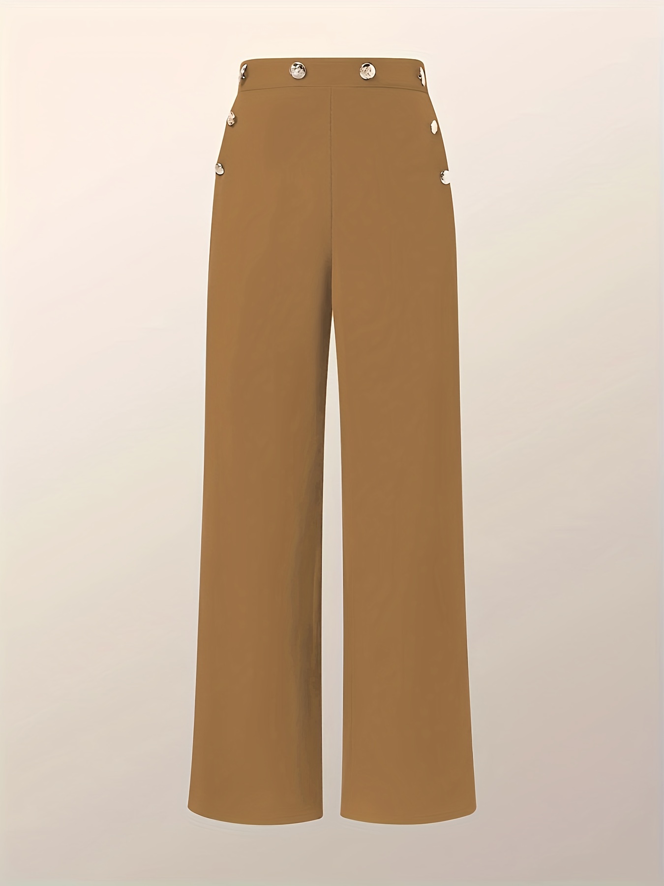 Wide-leg camel trousers <3  Fashion, Style, Fashion pants