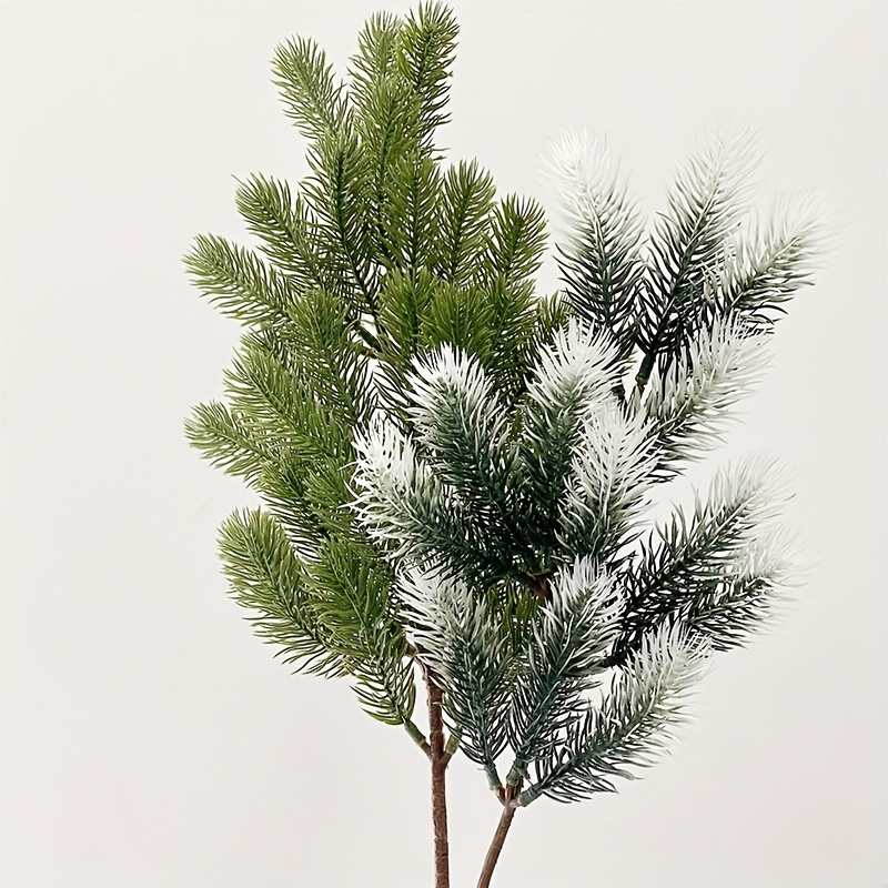 1pc Plante Noël Artificielle Fête, Décoration Murale Sapin Noël Activités  Fête Intérieure, Fond Décoration Murale Sapin Noël Aiguilles Pin Simulées  Deux Couleurs - Maison Cuisine - Temu Canada