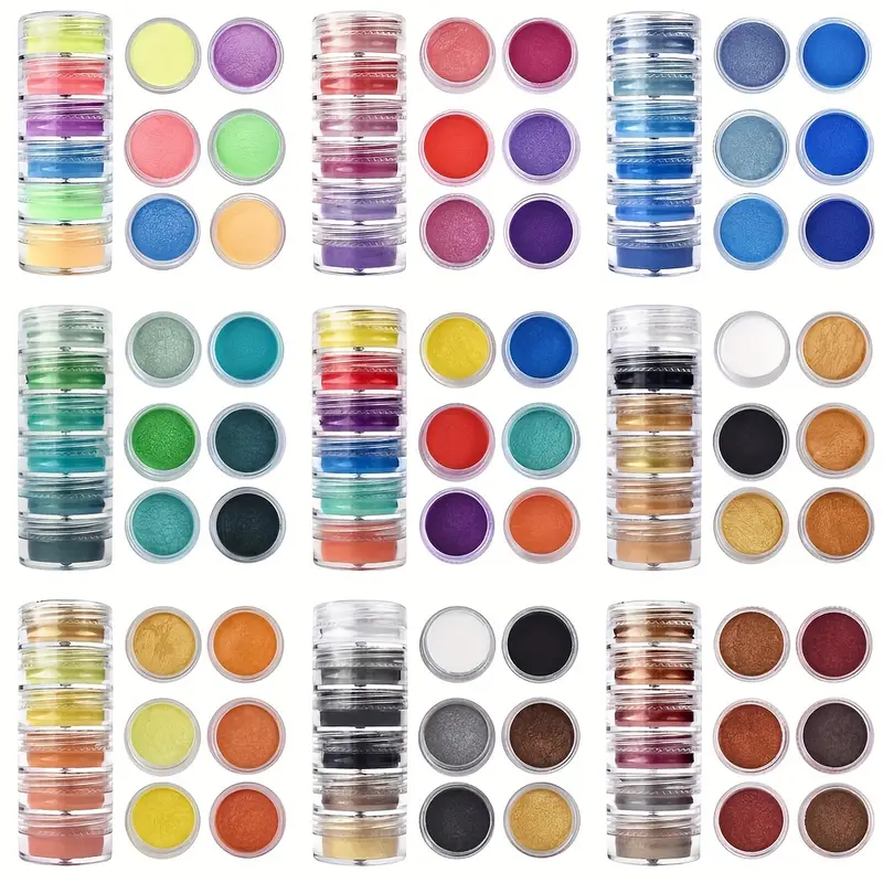 60 Colors Mica Powder For Epoxy Resin Color Pigment Dye - Temu