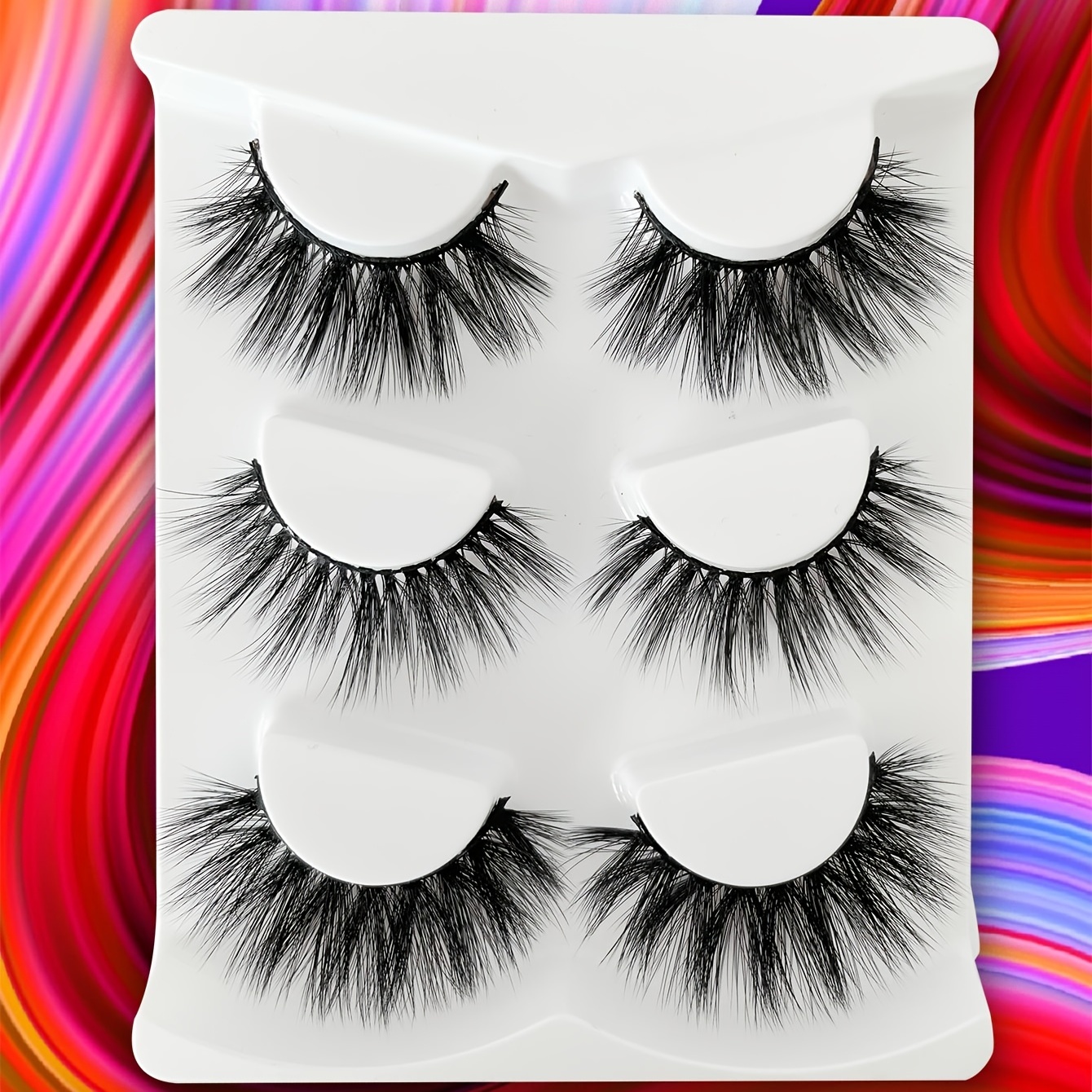 Fluffy Natural Thick Soft Faux Mink False Eyelashes