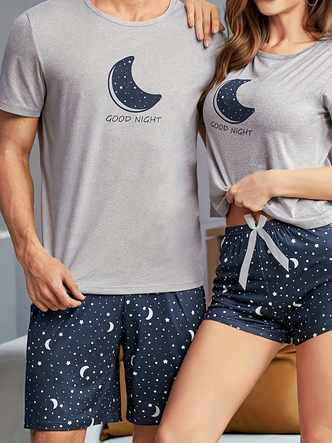 Matching Pajamas Couples - Temu Canada