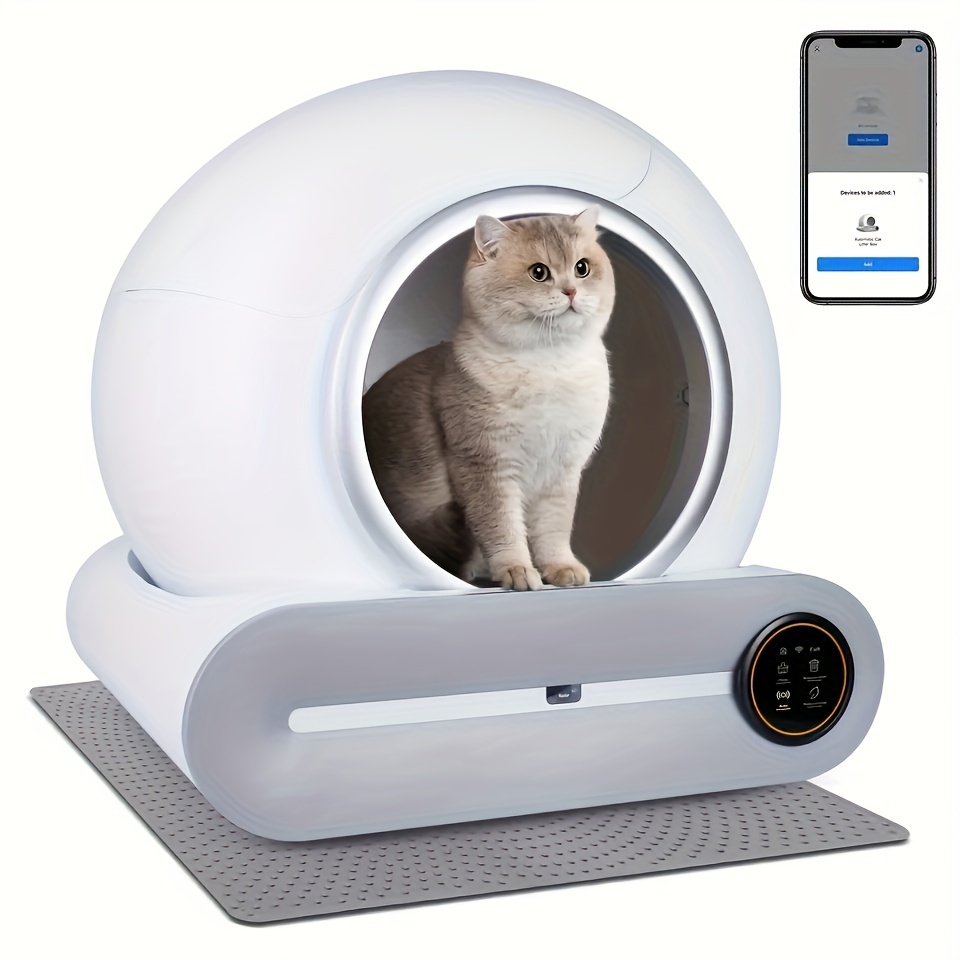 Automatic Cat Litter Box Compartment - Intelligent Sensing