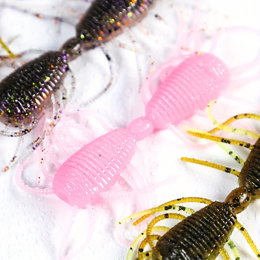 New Bionic Silkworm Worm Soft Bait With Fishy Flavor - Temu Australia