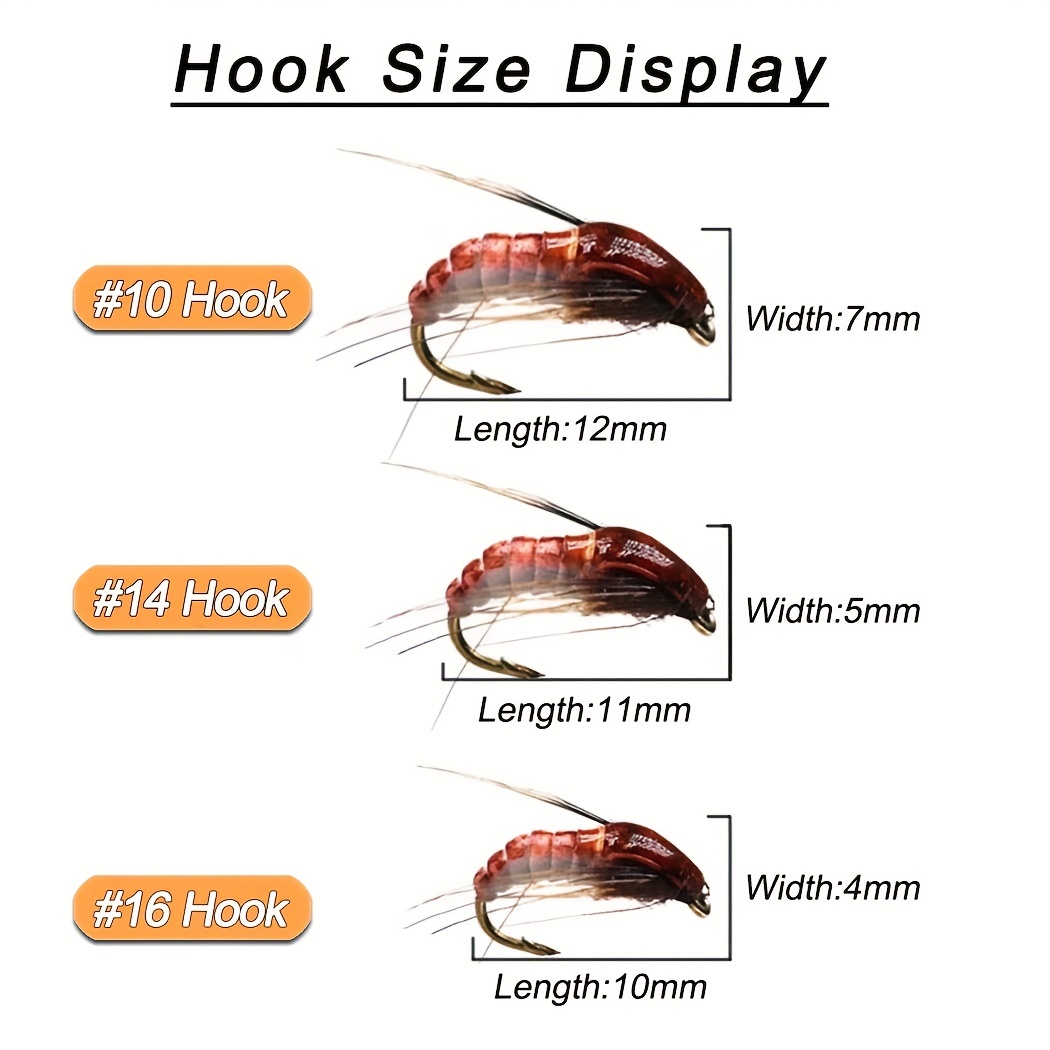  WEYI Fly Fishing Lure Kit, Big Temptation Fly Fishing Flies  Kit Simulation with Thrower for River : Sports & Outdoors