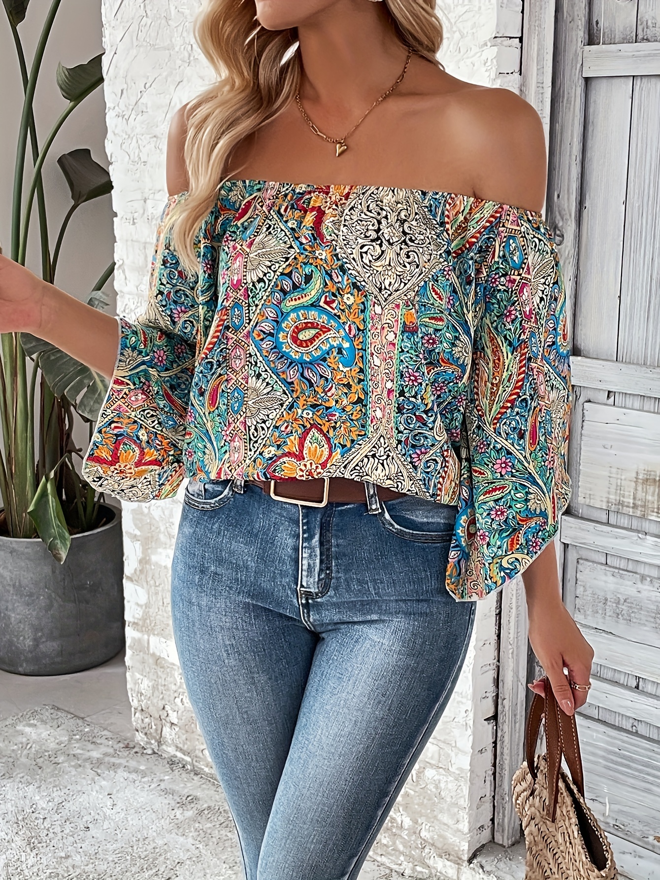 Boho Tops For Women Summer - Temu Canada