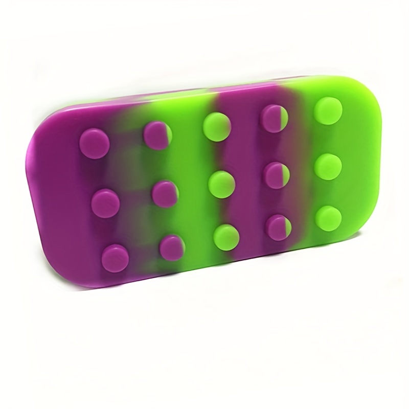 Rectangular Silicone Dab Container 2PCS