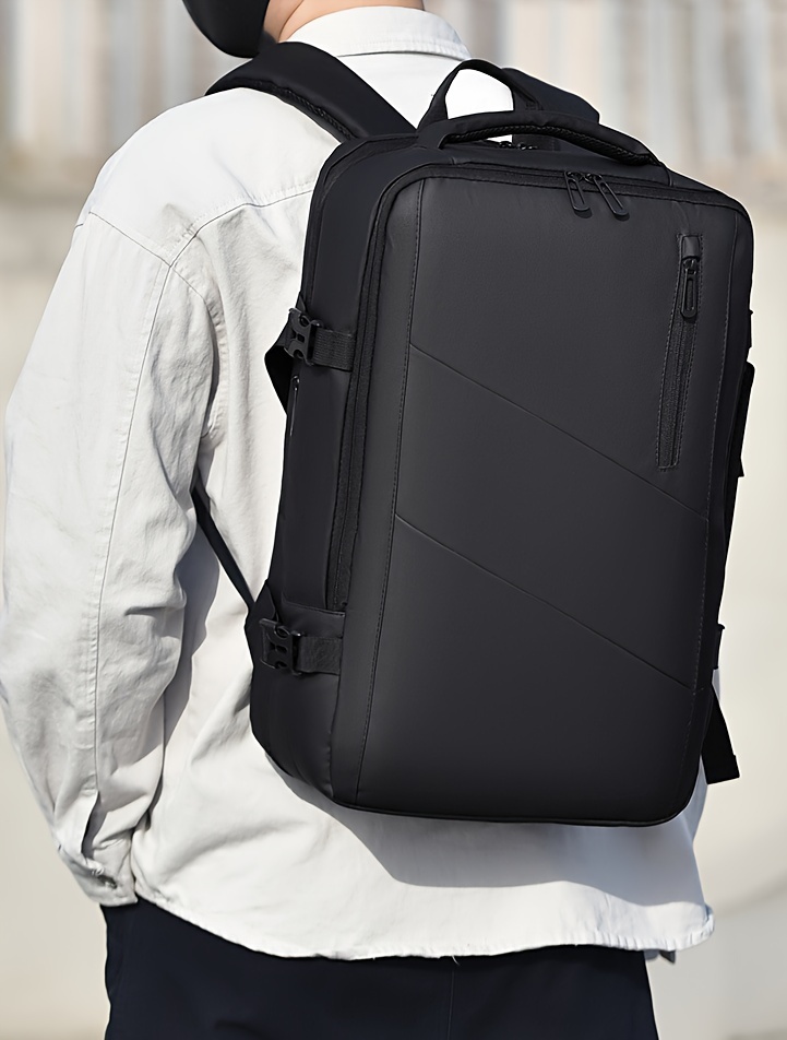 Mochila de viaje multifuncional para aventuras al aire libre, bolso de mano, mochila de senderismo, equipaje con múltiples bolsillos, gran capacidad, diseño simple y elegante, ideal para viajes de negocios o transporte diario