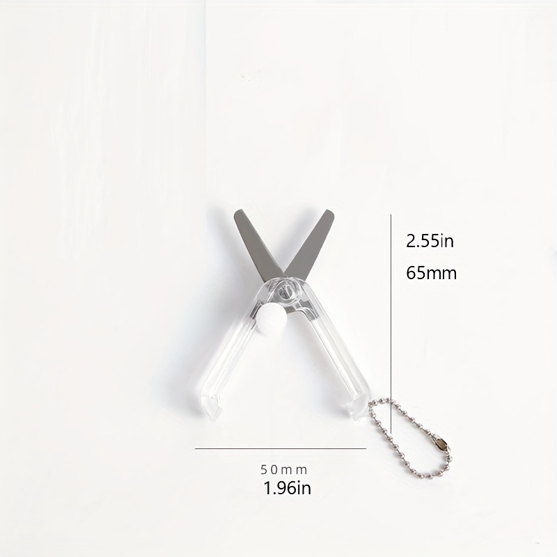 Portable Stainless Steel Scissors: Perfect For School Office - Temu