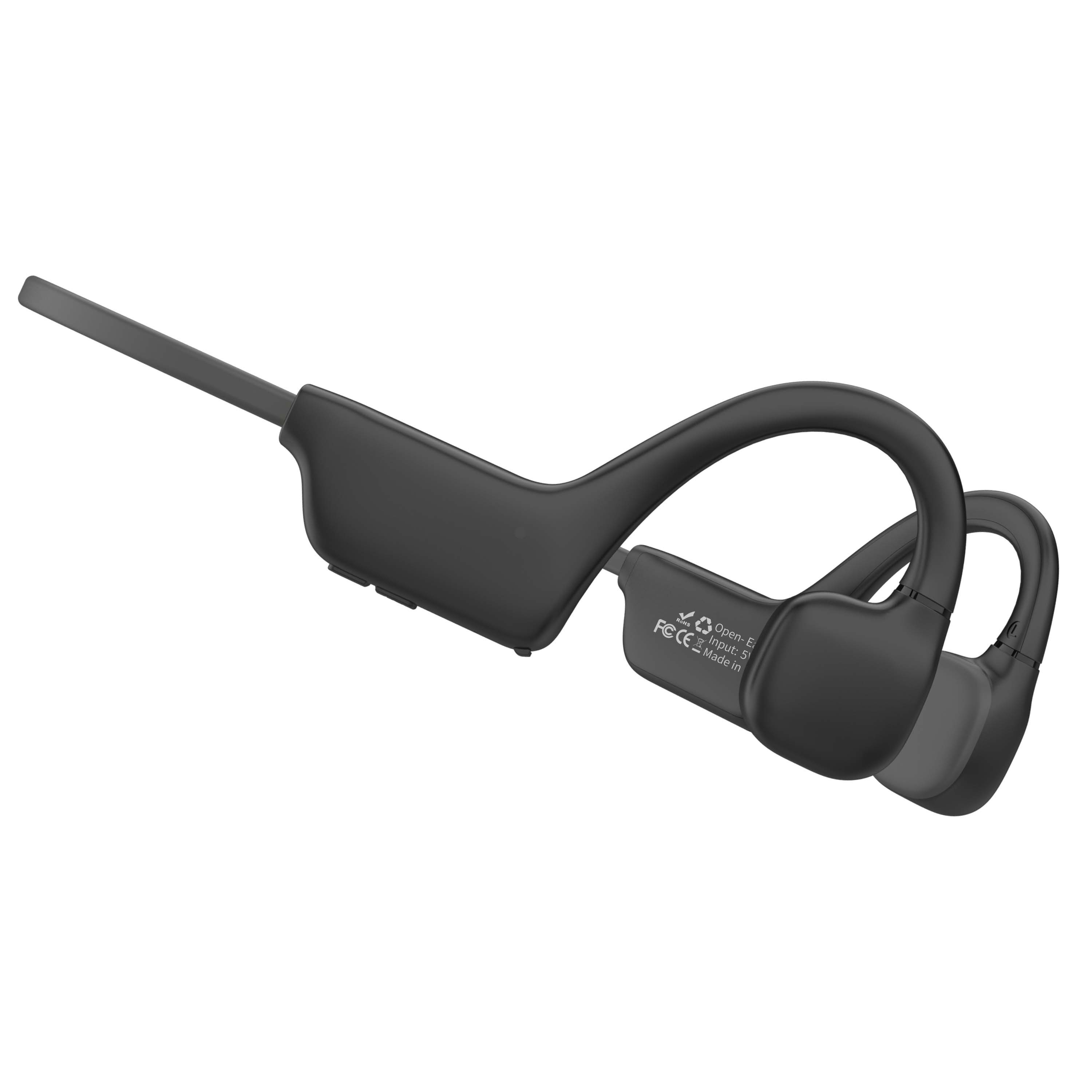 Auriculares abiertos inalámbricos Bluetooth de conducción de aire para  correr, entrenamiento, ciclismo, sobre la oreja, impermeables, IPX5, para