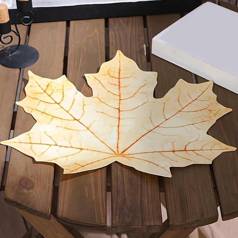 Placemats maple leaf shape table pads fall series table temu canada