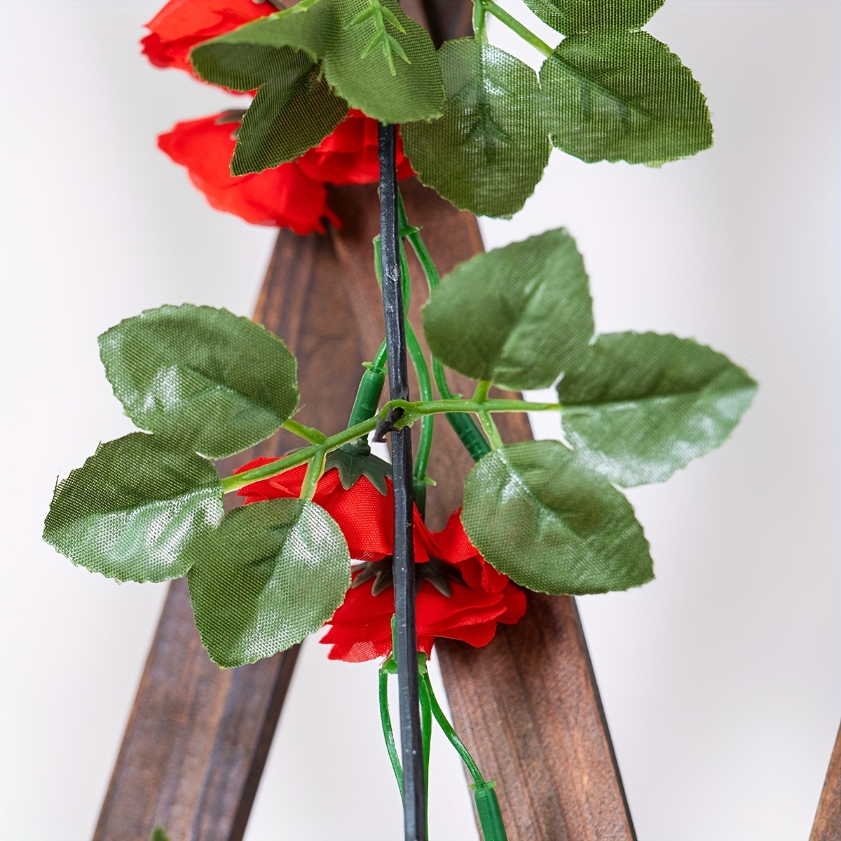 Artificial Rose Vine Flowers With Green Leaves 69 Heads Rose