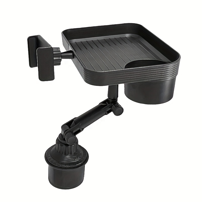 Universal Car Cup Holder Tray Adjustable Car Meal Tray Table Mobile Phone  Holder Mount 360 Swivel Arm Expanded Food Table Desk - Drinks Holders