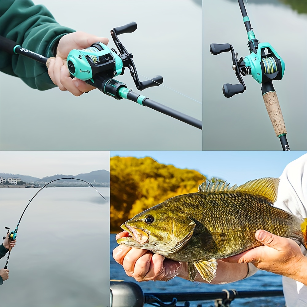 Sougayilang Fishing Rod Reel Full Kit Including Portable - Temu