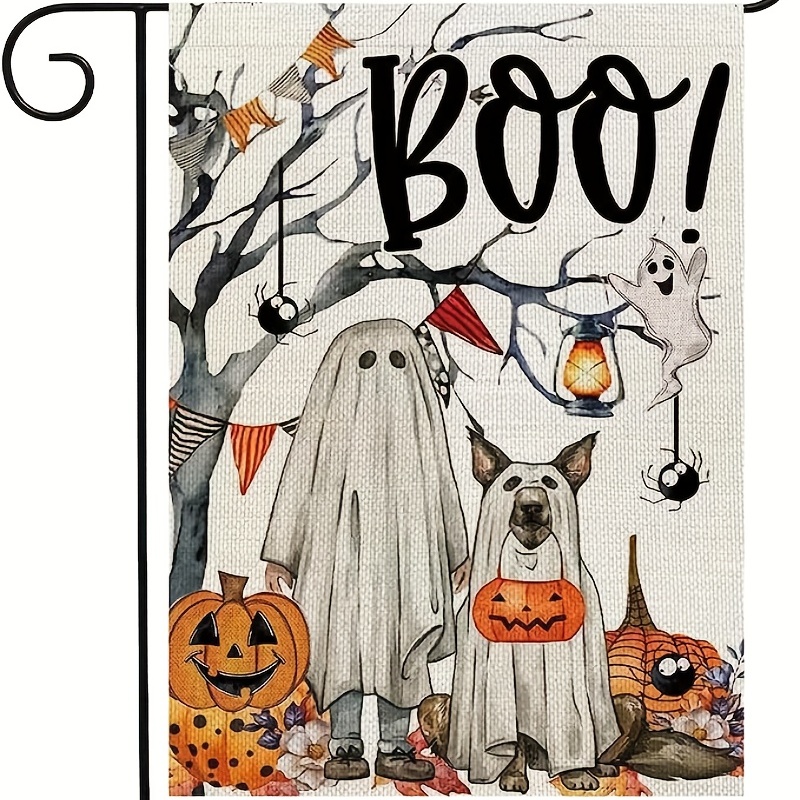 

Spook Up Your Home With This Double-sided Halloween Garden Flag - Trick Or Treat!