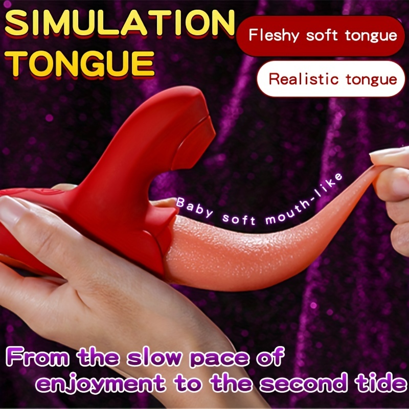 Excite Yourself: Rose Toy Vibrator For Women Mini Tongue - Temu