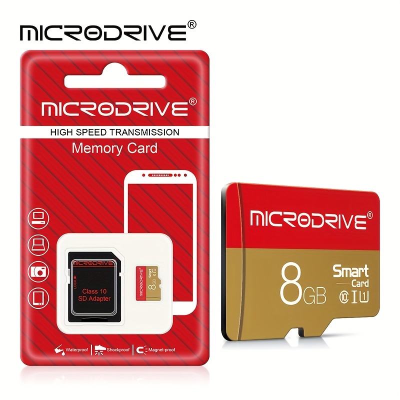 Carte mémoire flash de classe 10 pour adaptateur de smartphone, micro carte  SD TF, stockage d'origine, 64 Go, 32 Go, 256 Go, 128 Go - AliExpress