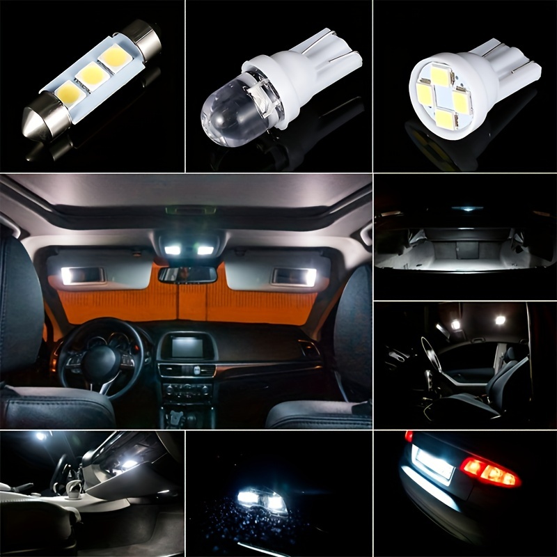 Hbdieuo Car Lights Car Led Lights Interior Lights T10 Led - Temu