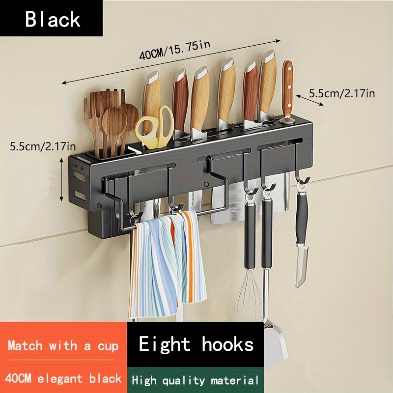 1pc Solid Knife Storage Rack