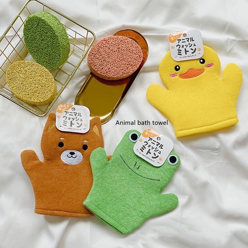 1pc Cute Bath Towel Double Sided Bath Artifact Back Rub Bath Towels Do Not Hurt The Skin Bathroom Supplies | Today's Best Daily Deals | Temu 1pc Cute Bath Towel Double Sided Bath Artifact Back Rub Bath Towels Do Not Hurt The Skin Bathroom Supplies | Today's Best Daily Deals | Temu