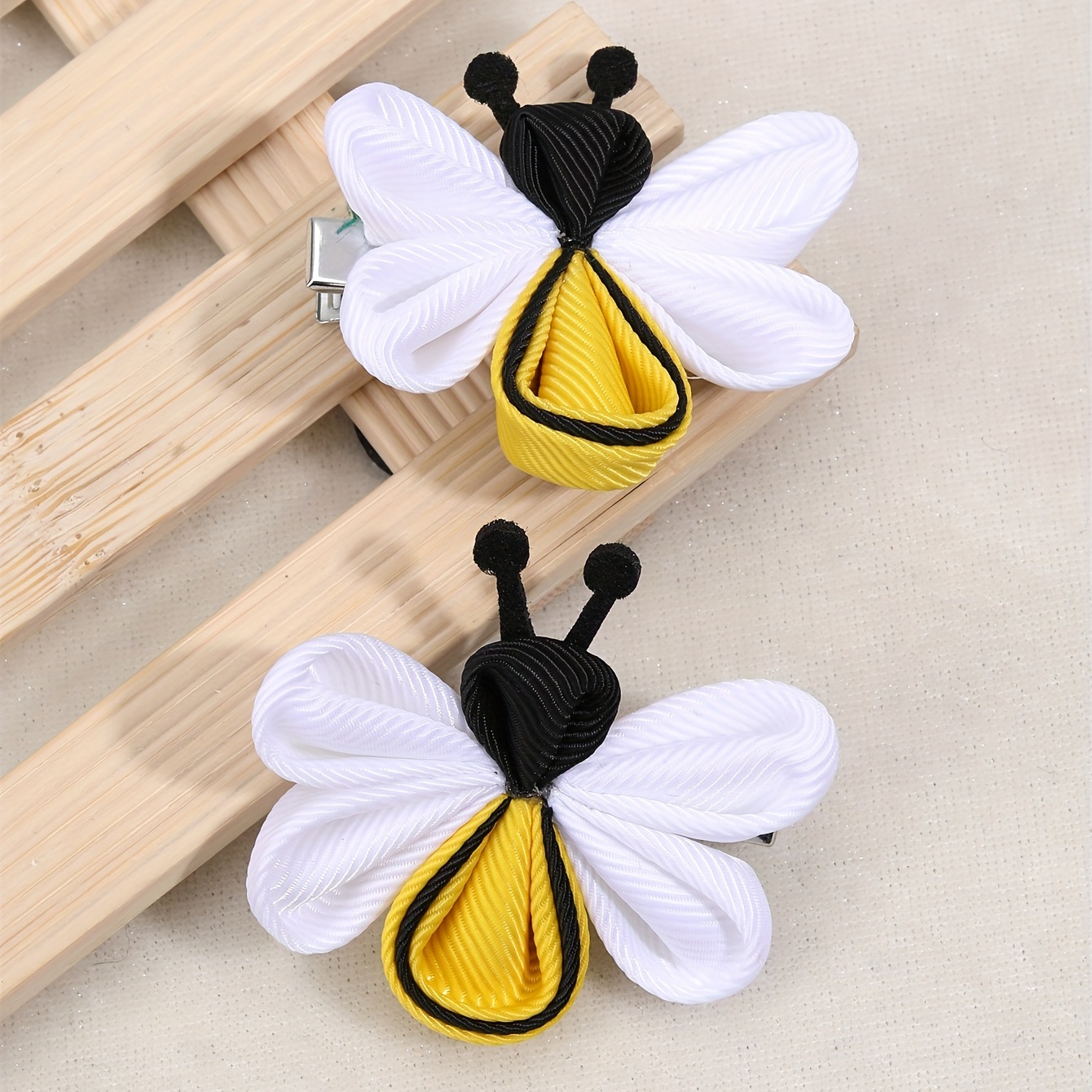 Jovono Bee Barrettes Gold Honeybee Bobby Pins Bumblebee Costume Hair  Accessories for Women and Girls