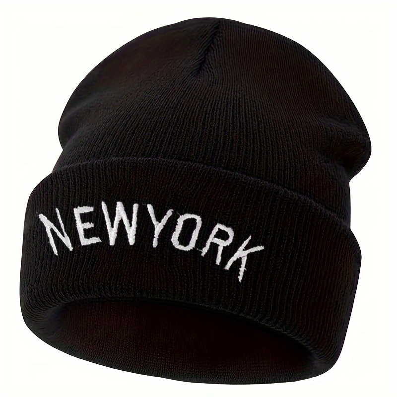 Gorros de lana de NUEVA YORK para mujer gorros gruesos de - Temu