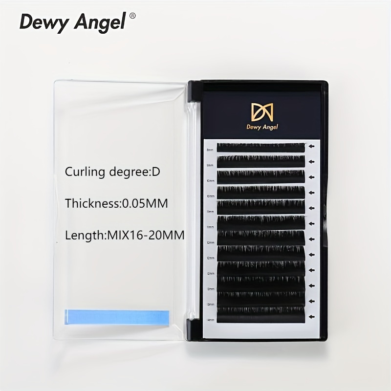 Individual Natural Curling Thick Grafting Lashes Extension