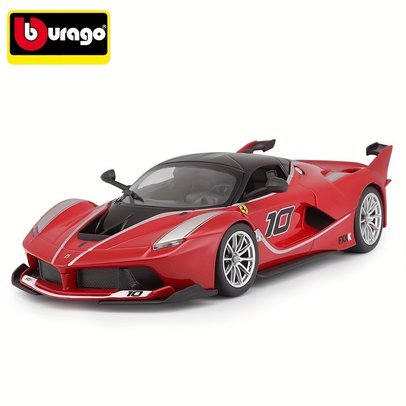 Burago 1:24 Ferrari FXXK Sports Car Alloy Luxury Vehicle Diecast Cars Model  Toy Collection Gift