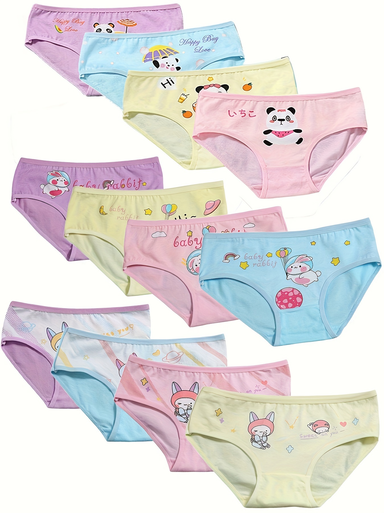 12pcs Girls underwear hello Kitty panty girl panty