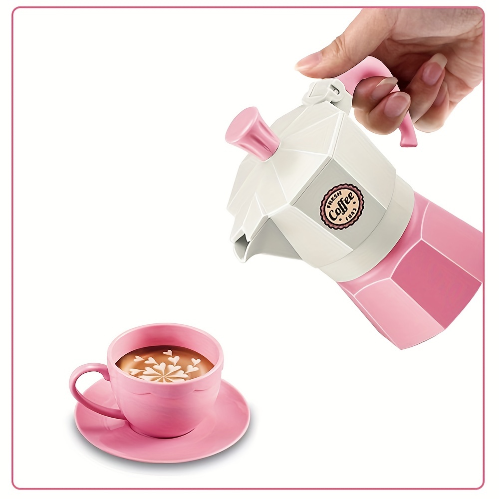 3 Pink Mokas pot - caffevergnano.com