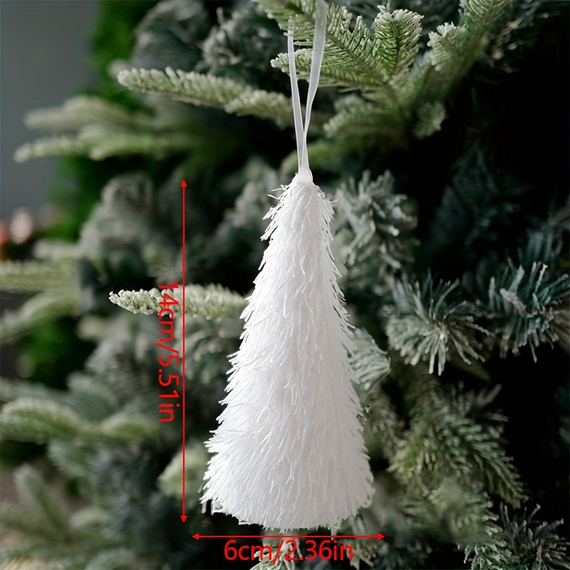 Christmas Decorations For Home White Foam Feathers Christmas Tree