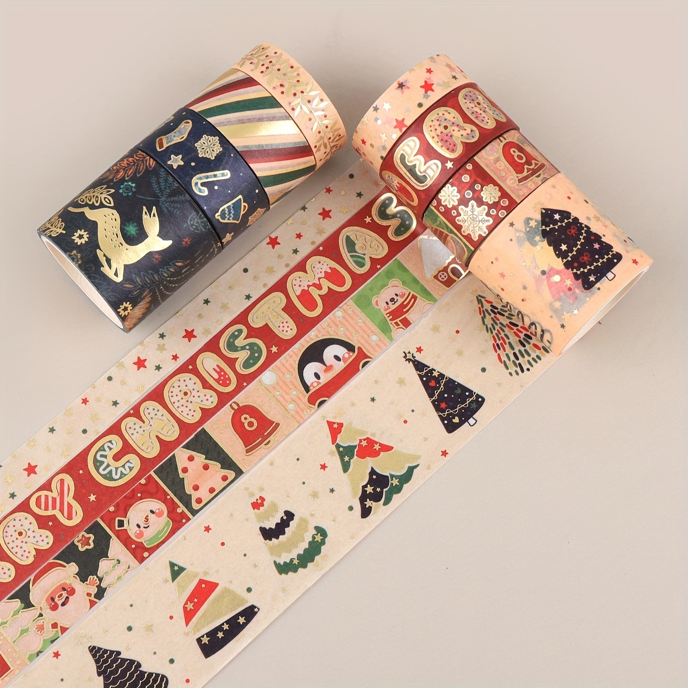 Retro Christmas Washi Tape