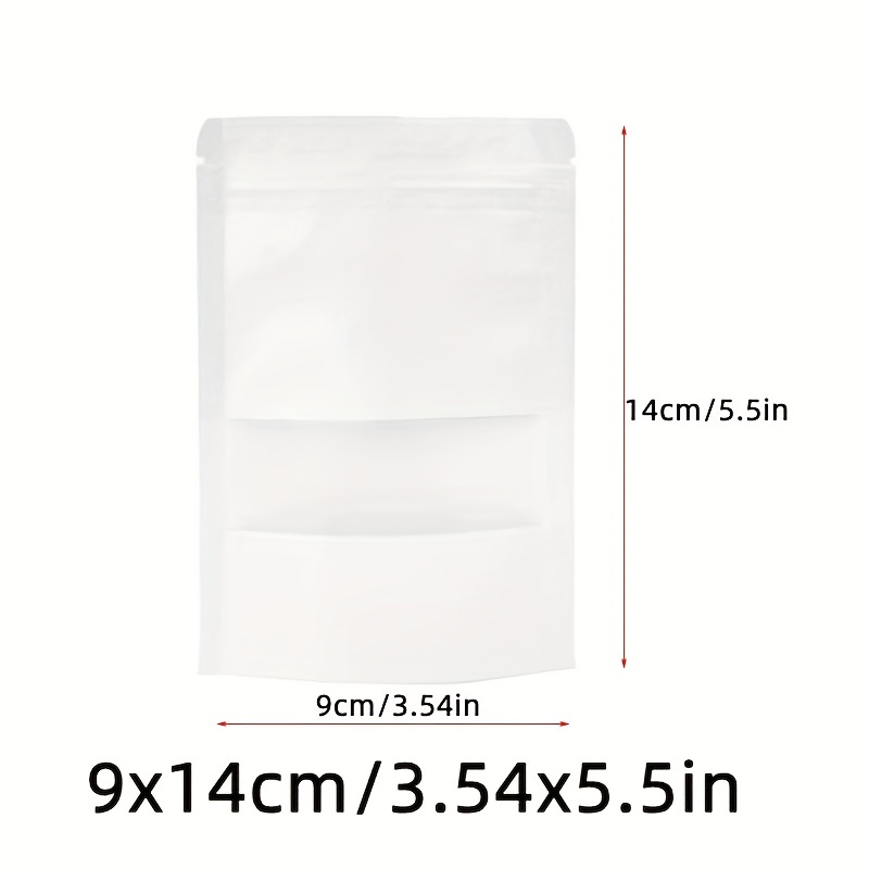Sacchetti in carta kraft bianchi 10×20 per alimenti secchi o oggetti medio/ piccoli – MEP Shop