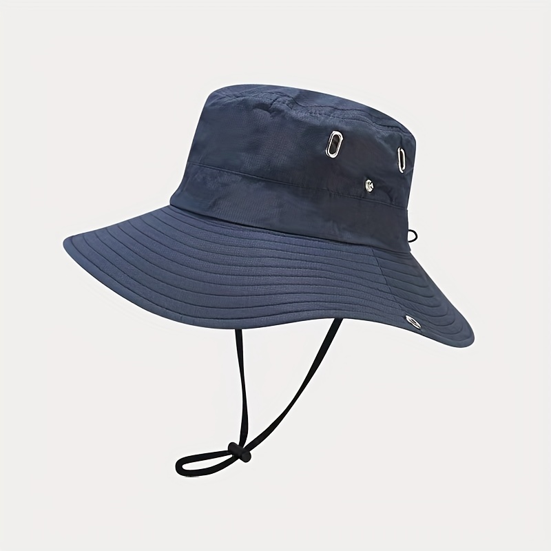 Men's Summer Sunscreen Breathable White Fishing Hat - Temu Sweden