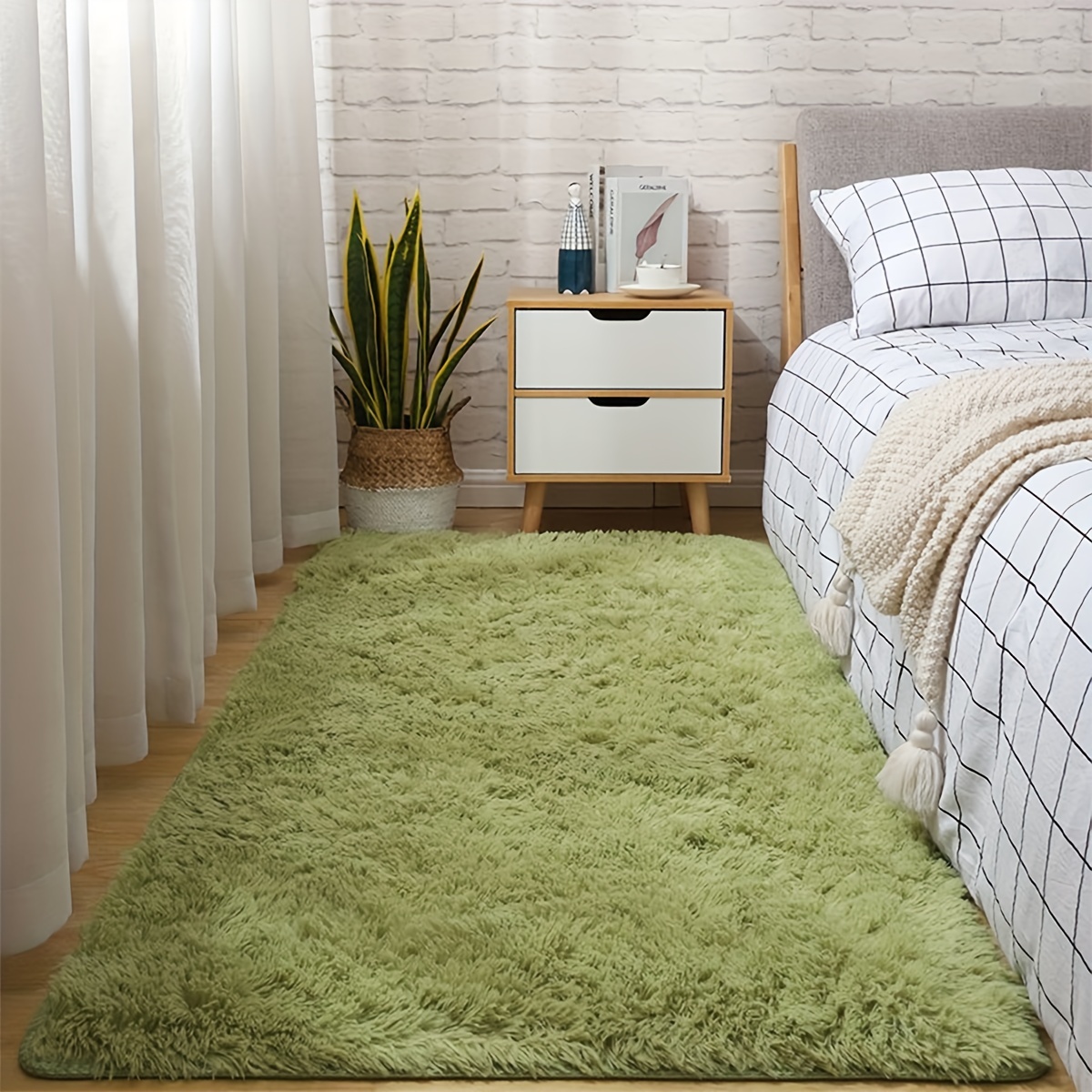  Alfombras para dormitorio de niños, alfombras suaves y