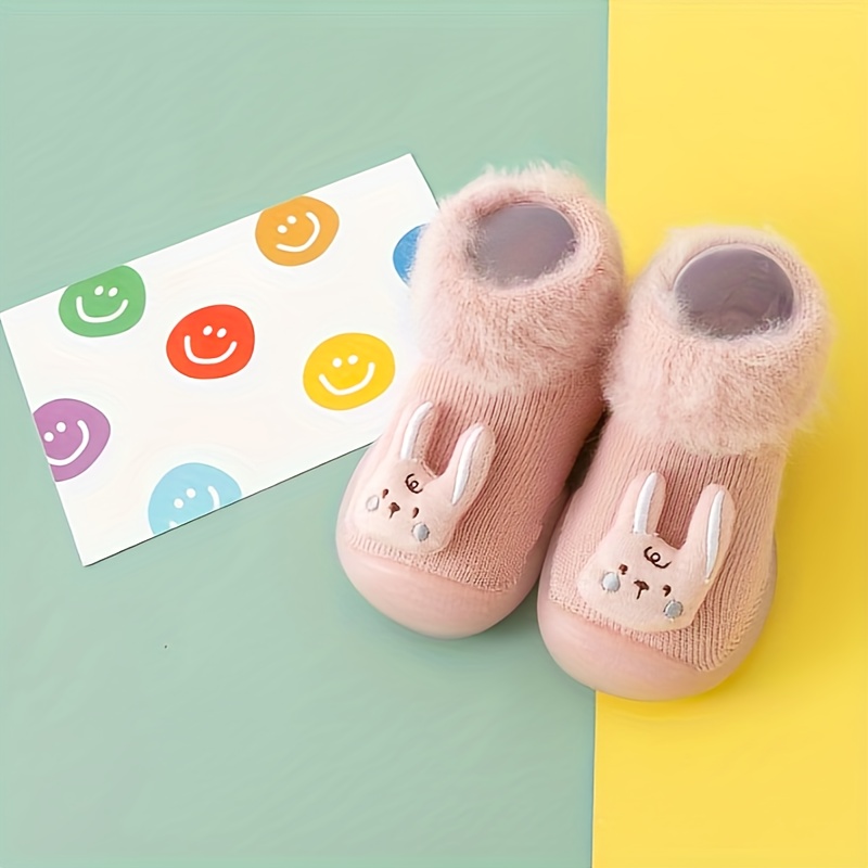 Baby Socks Shoes Anti Slip Autumn and Winter Comfortable Baby