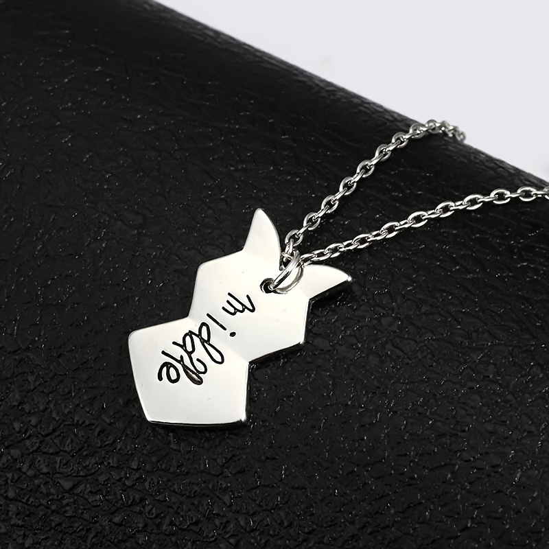 3pcs set big middle little sister brother necklace men women Temu