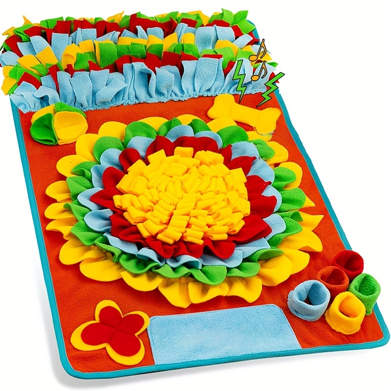 Stress relieving Dog Puzzle Toy: Snuffle Mat For Large - Temu