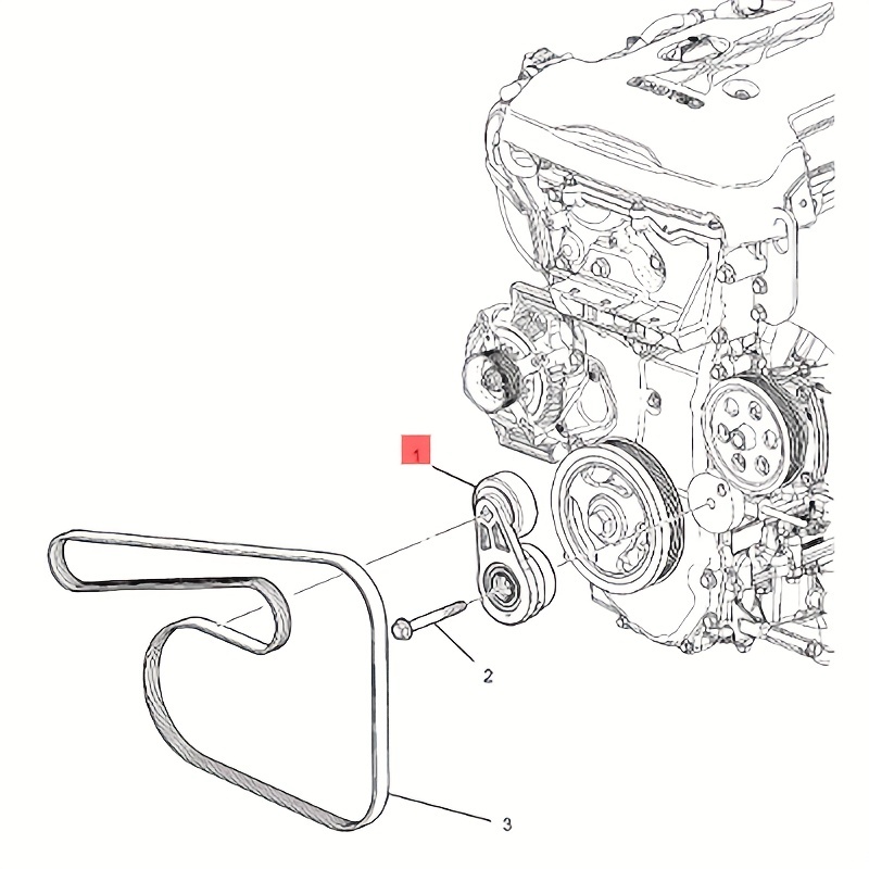 2014 chevy cruze serpentine belt diagram hotsell