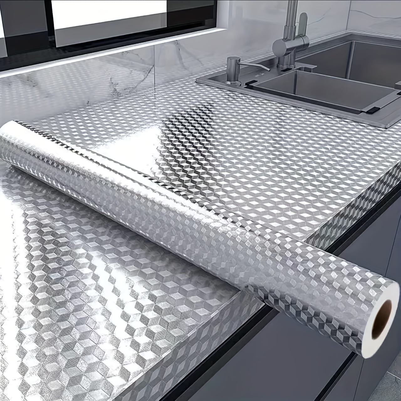 Papel De Aluminio Para Uso En Cocina Papel De Aluminio Para - Temu