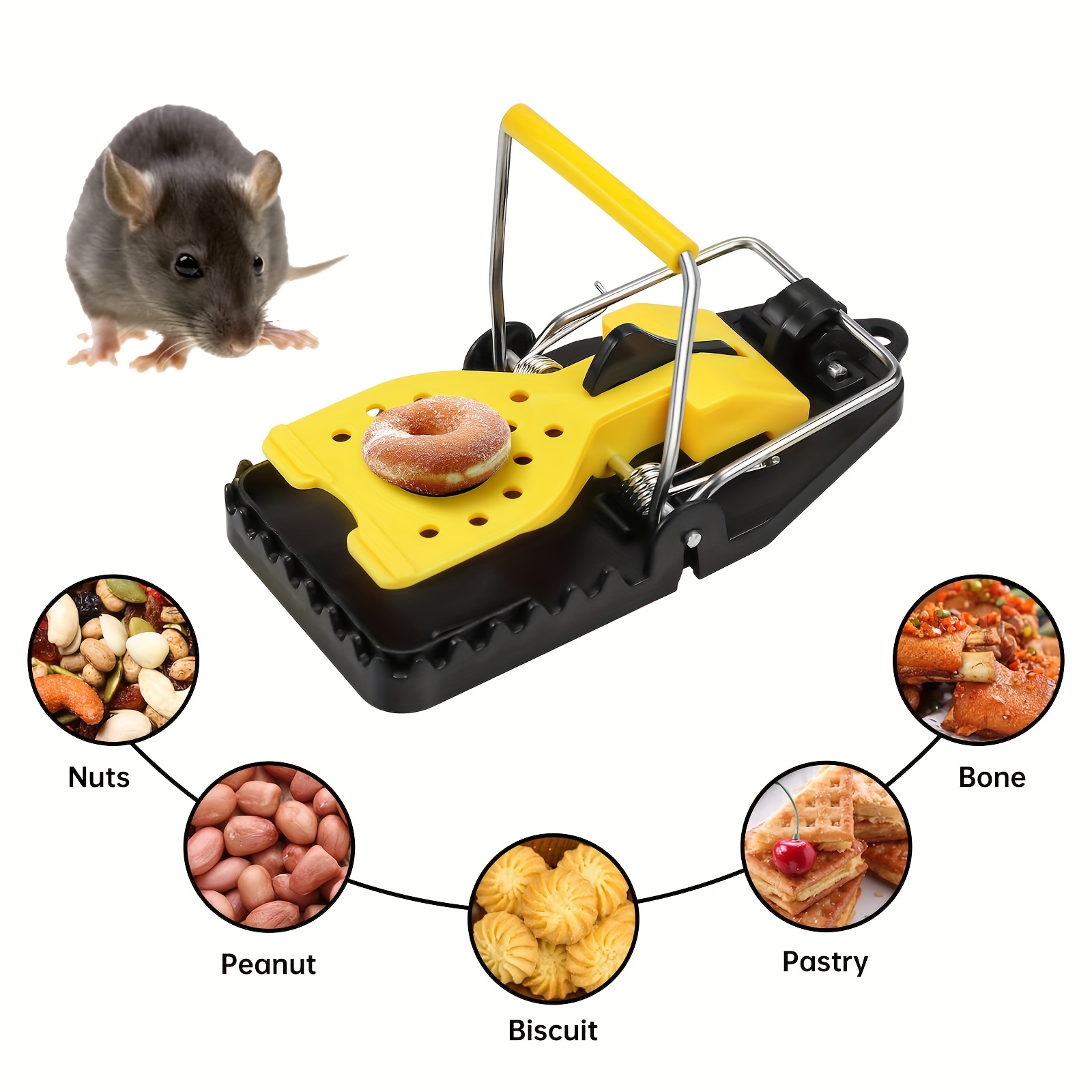 New Mouse Traps, Mouse Trap Quick Effectively, Mouse Traps Indoor For Home,  Safe Mice Traps For House Indoor, Mouse Traps Outdoor, Mice Trap Safe For  Family,instant Mouse Mice Traps, - Temu United