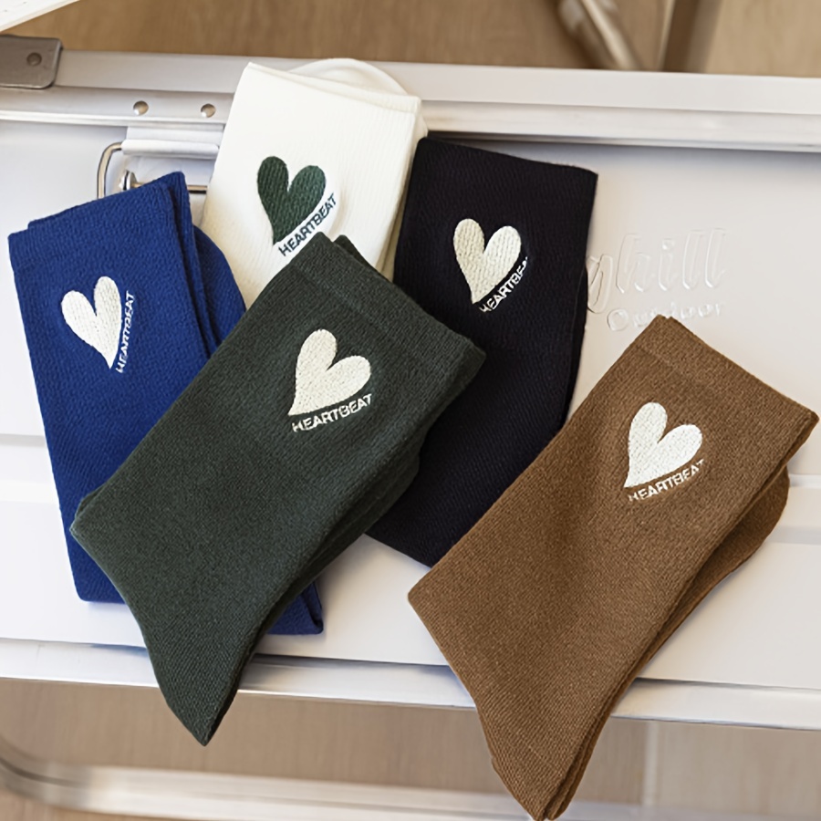 

5pcs 's Mid- & Letter - , , Washable