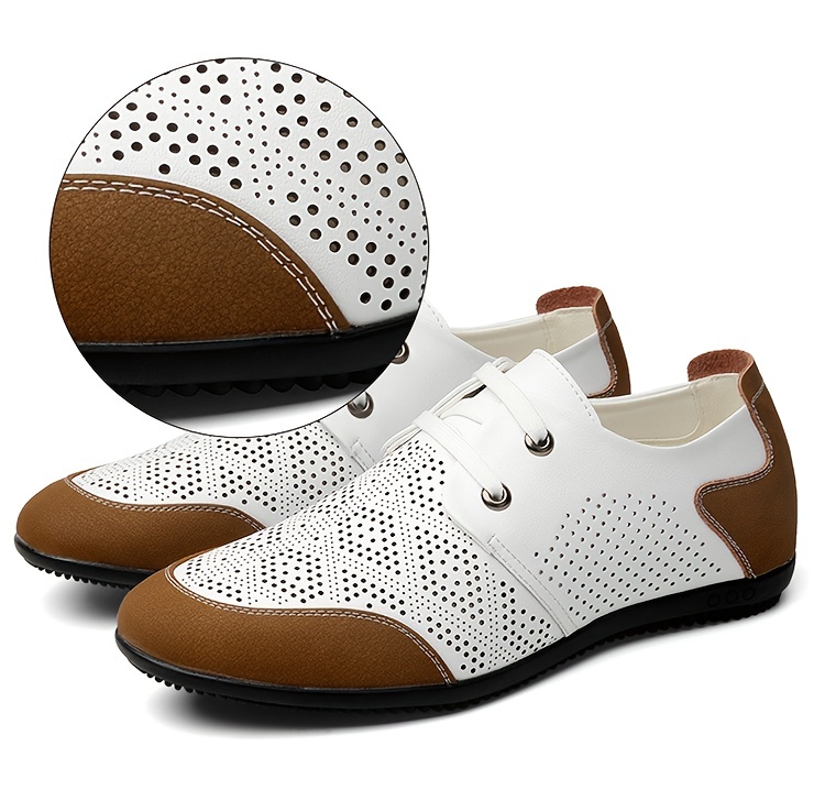 chinese dress ladies Men's formal Office Shoe Brown Spectator with 4 hole laces Designed by   Cotton Cool