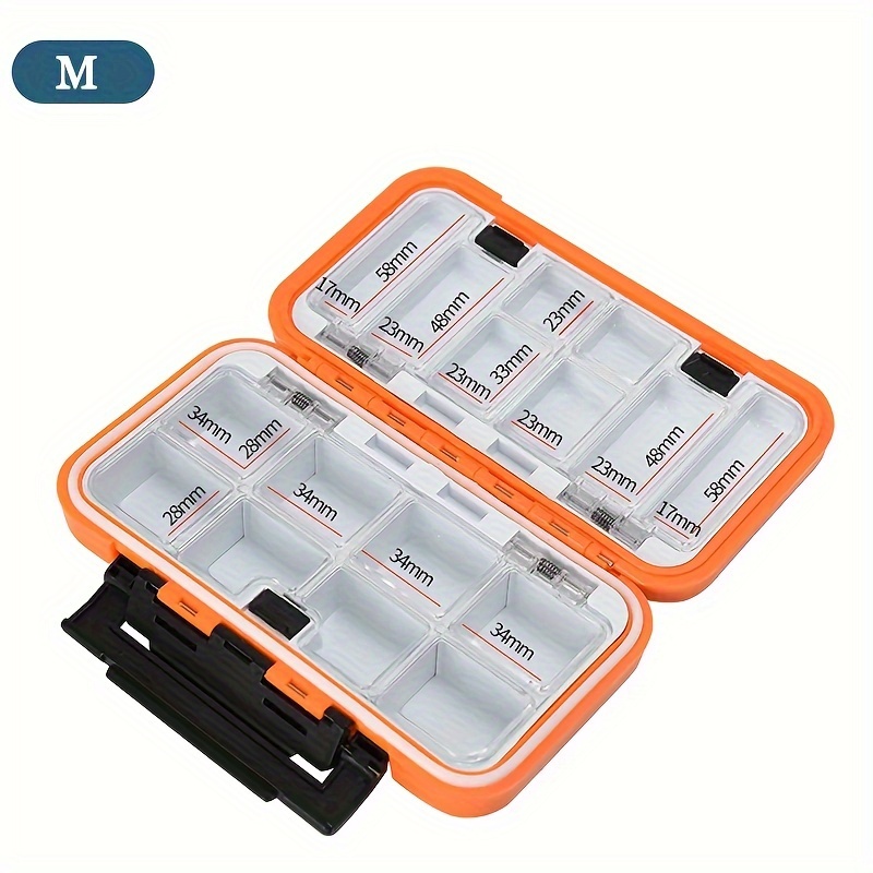 Waterproof Plastic Fishing Tackle Box Fishing Accessories - Temu Mexico